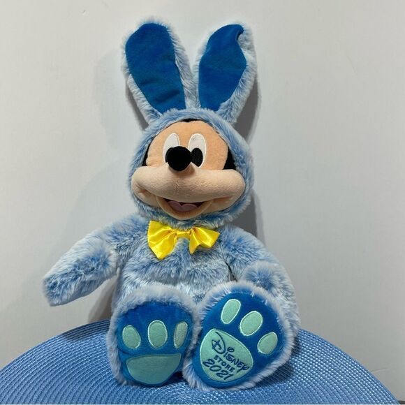 Disney Mickey Mouse Easter Plush Figure 18” Blue NWT - Picture 4 of 5